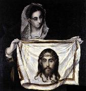 GRECO, El, St Veronica Holding the Veil